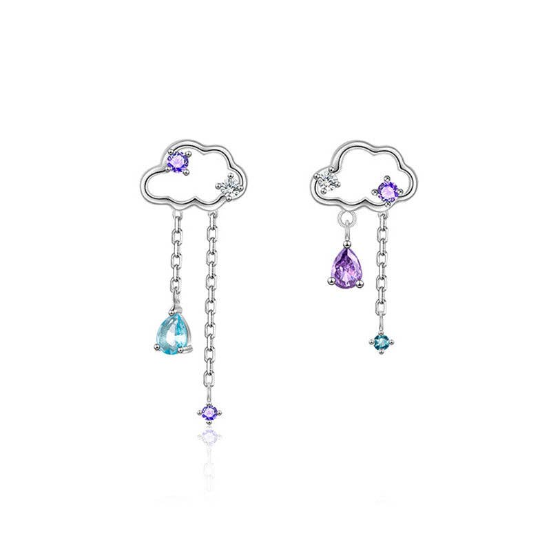 Cloud Stud Earrings