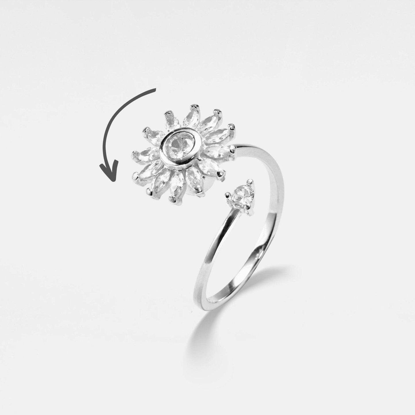 Daised and Enthused Spinner Ring
